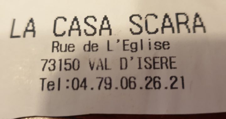 La Casa Scara : une fort sympathique table italienne à Val d’Isère !